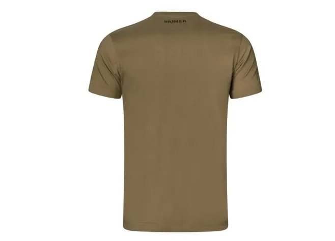 Футболка Harkila logo band S/S Олива Фото 3
